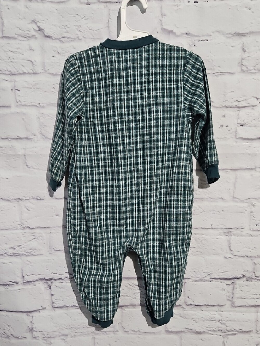90s Vintage Plaid Woodland Sleeper - Picture 6 of 6